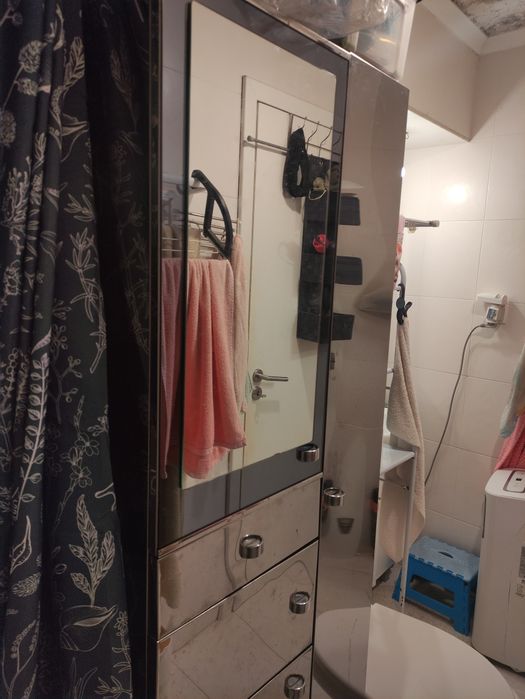 Armário de casa de banho em inox