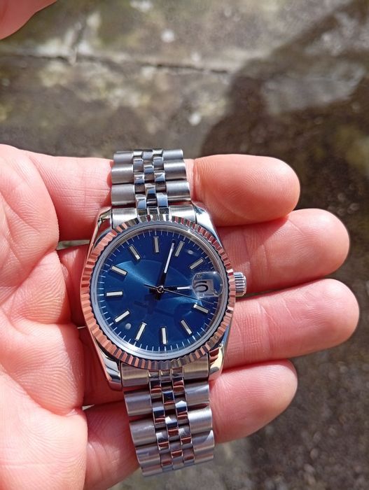 Relógio Datejust automático c/ bracelete Rolex vintage