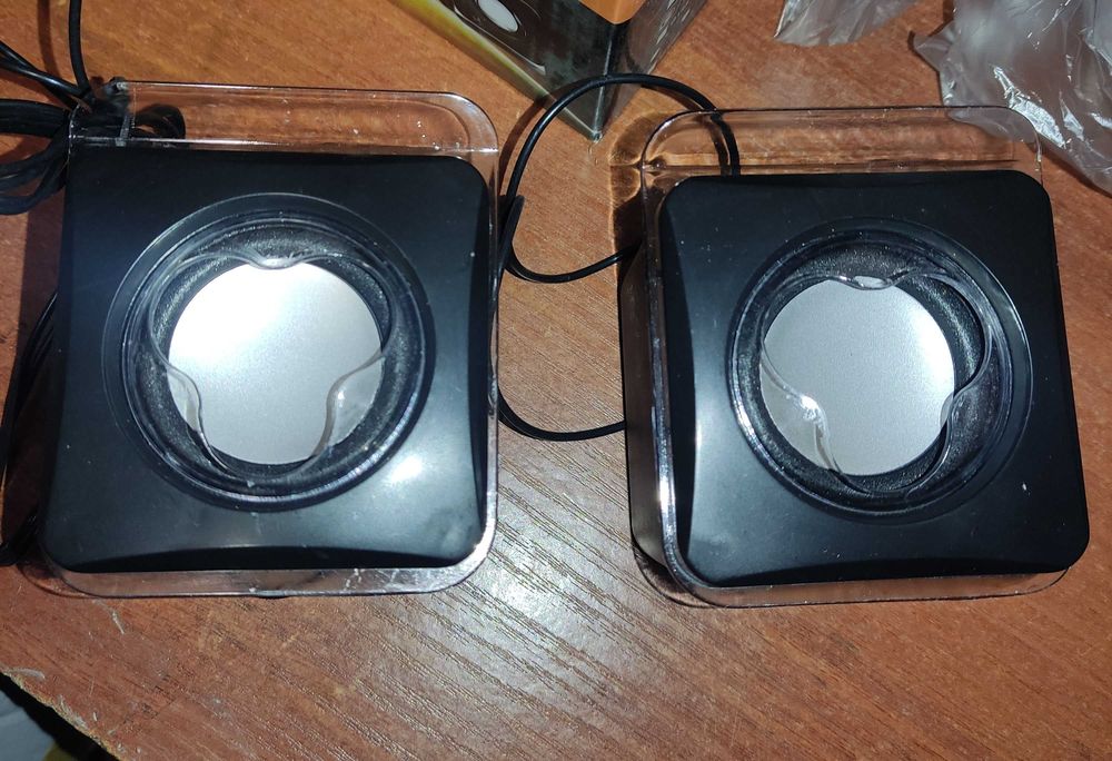 Колонки ЮСБ до ноутбука, компьютера 2х2,5 Вт. Наложка!