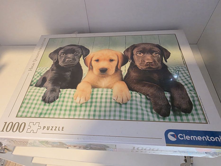 NOWE zafoliowane puzzle clementoni
