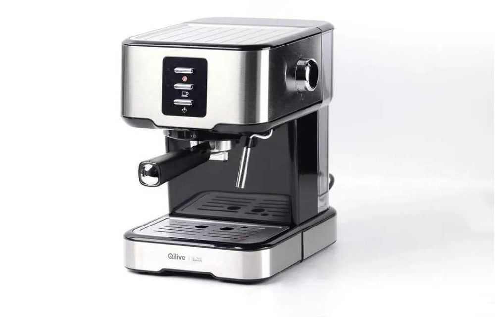 Ekspres ciśnieniowy kolbowy 850W Q5685 15 bar. Nowy