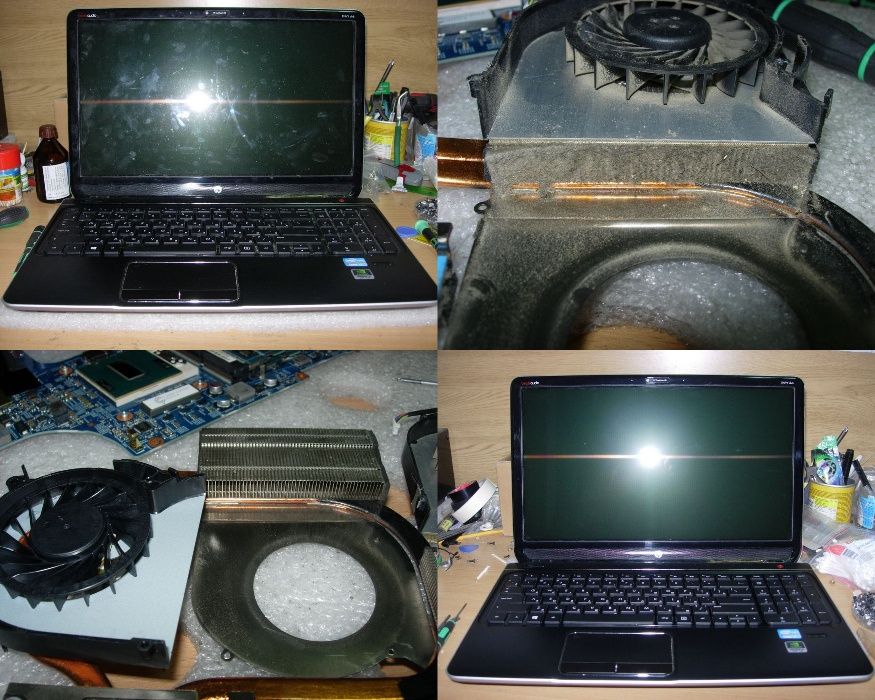 Чистка ноутбука. Замена термопасты. Ремонт ноутбуков. СЦ.