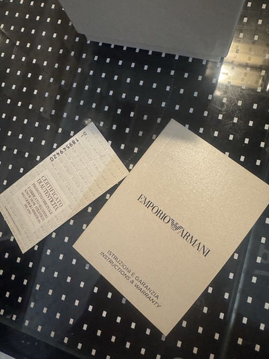 Relogio emporio armani
