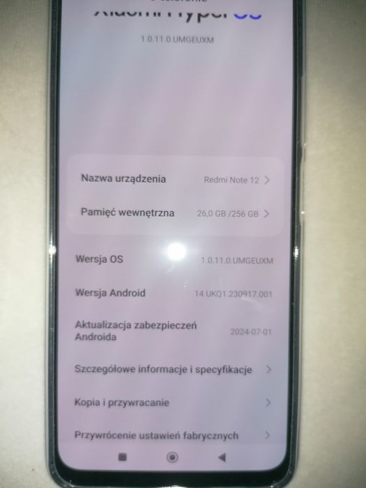 Xiaomi Redmi Note 12 ,używany