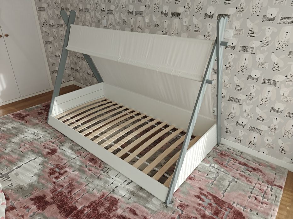 Cama Tipi de criança com estrado, SIFFROY