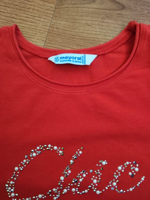 T-shirt vermelha de mna da Mayoral