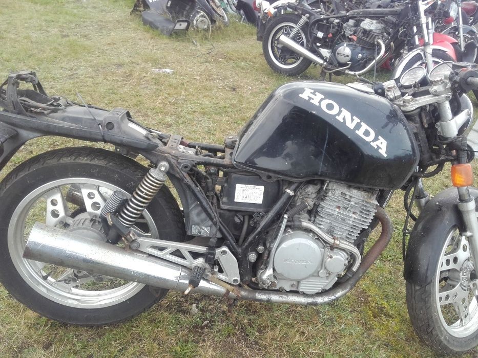 honda xbr500 xbr 500 silnik lagi moduł bak felga koło tarcza części