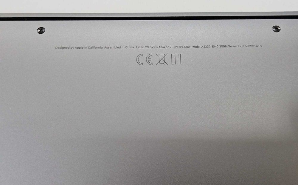 MacBook Air M1 | 8-core | 8GB RAM | 256GB SSD | 13.3"