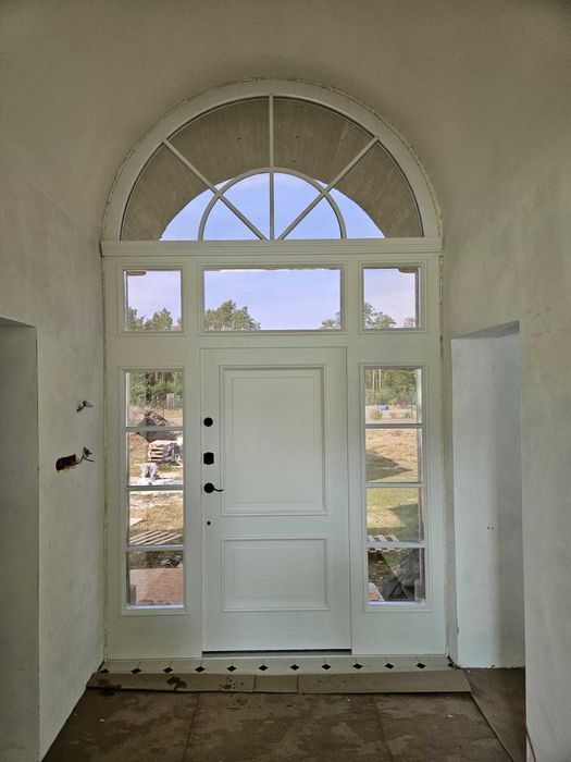 Drzwi Zewnętrzne drewniane, Villa Parkowa, Według Projektu Klienta