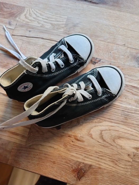 Converse rozm 26 trampki dziecięce czarne