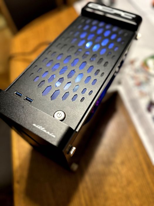 Komputer do gier ITX, Mały, wydajny i przenośny | SSD Windows 11