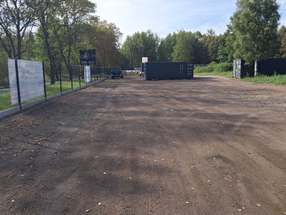 Plac wynajem  5000 m2  na hurtownie budowlaną , droga przelotwa