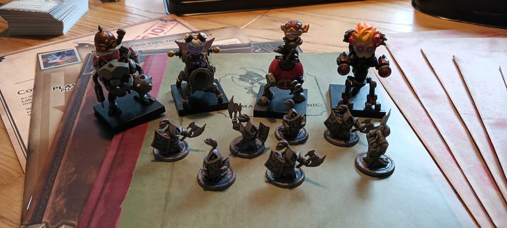 Mechs vs Minions gra planszowa League of Legends