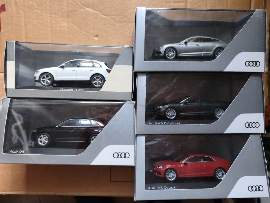 Audi 1:43 Schuco, Minichamps, iScale, Solodo
