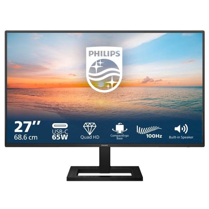Monitor Philips Serie 1000 27E1N1600AE 27" LED IPS QHD 100Hz USB-C Promo ! ! !