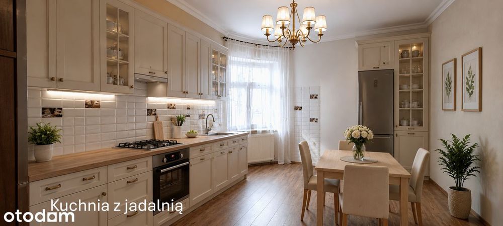 81,79 m² | Centrum Żyrardowa | 200 m PKP I Balkon | Kominek