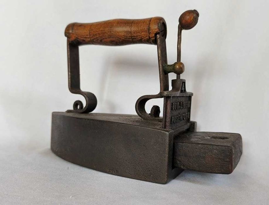 Żeliwne żelazko z duszą , B&O LIBERG - XIX w.