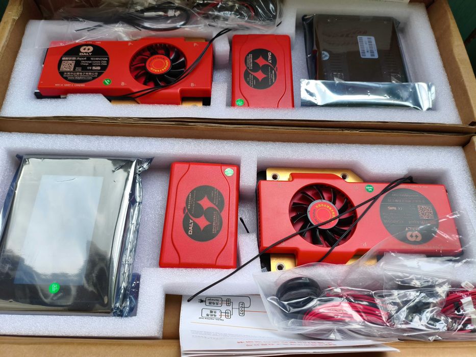 Daly Smart Bms 16S 250A +Active Balancer 1A+Bluetooth+Touch Screen 4.3