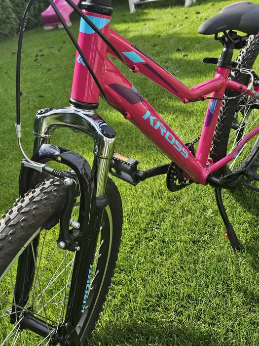 Rower Kross Lea 24' Jak Nowy różowy