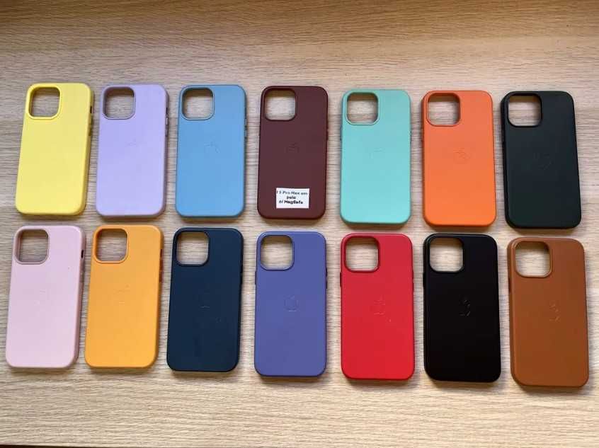 Capas iPhone 12, 12 Pro, 13, 13 Pro, 14, 14 Pro em Pele sintética