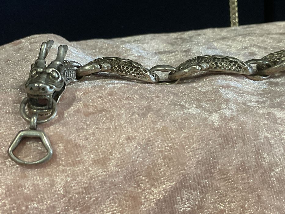 Pulseira dragão em prata 925.  Anúncios abaixo