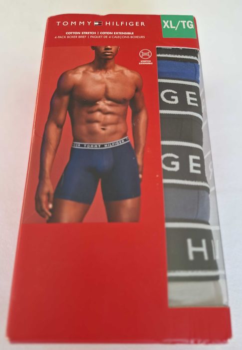 Tommy Hilfiger bokserki męskie rozmiar XL 4 szt
