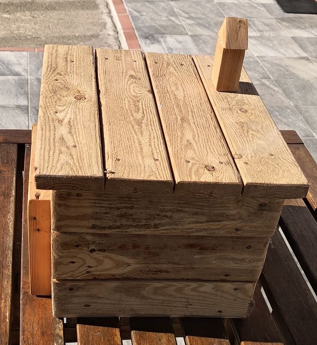 Casota para coelho pequeno