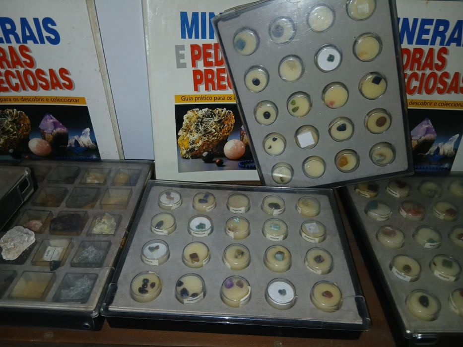 Colecao. 140  Minerais pedra preciosa  e franciculo  por 140 €