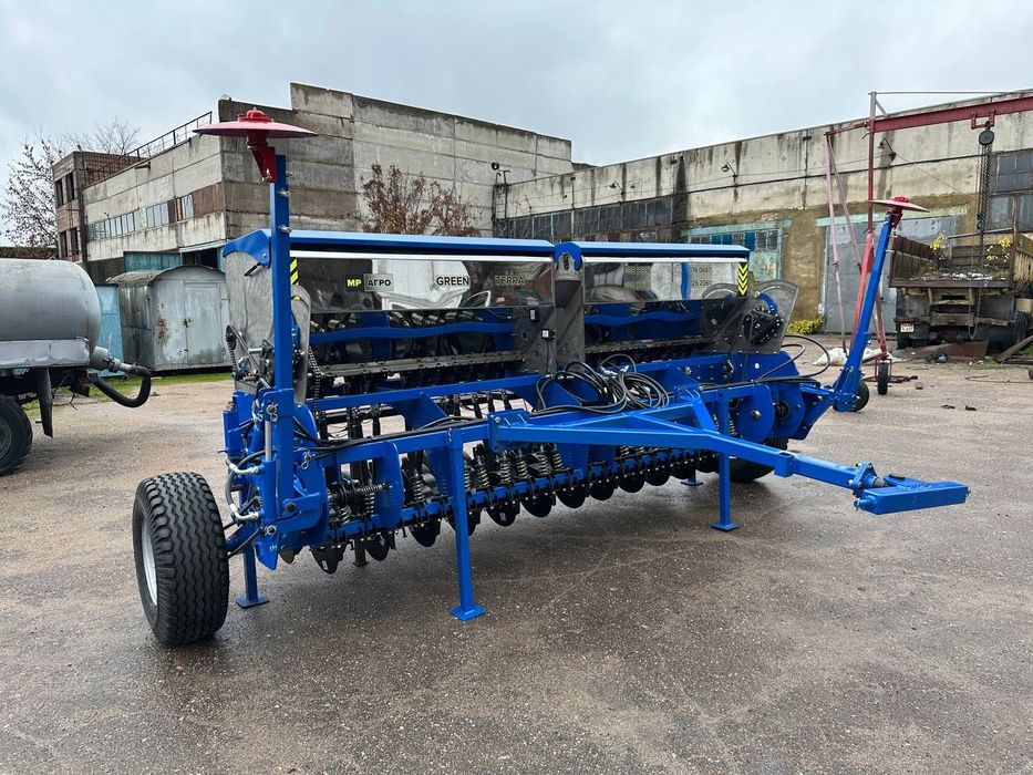 Причіпна зернова сівалка Green Terra 3.6м MINI-TILL, Мінімум обробітку