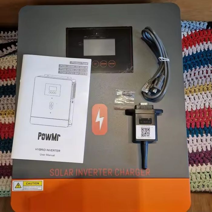 Гибридний інвертор  PowMr   hybrid Solar Inverter 6,2 kW   48 V