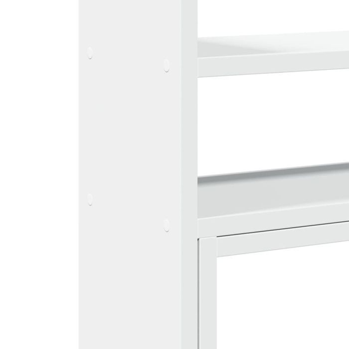 Vidaxl Organizer Na Biurko, Regulowany, Biały, 40X17X41 Cm