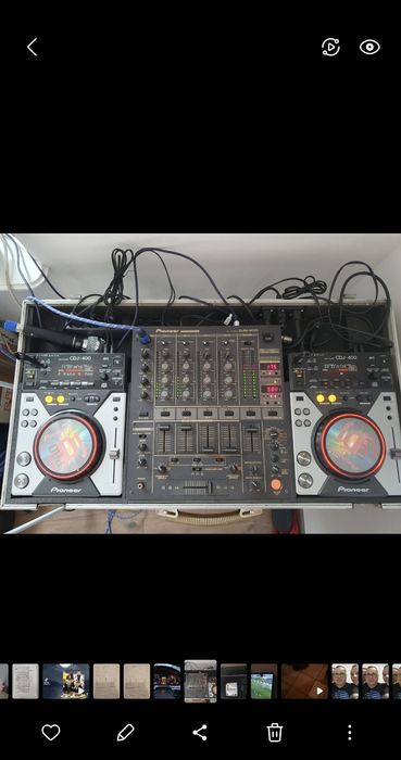 Zestaw pionieer djm600 2x cdj400  Pioneer