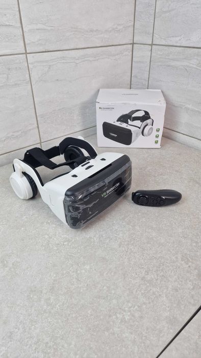Okulary vr 3d do smartfona z pilotem bluetooth