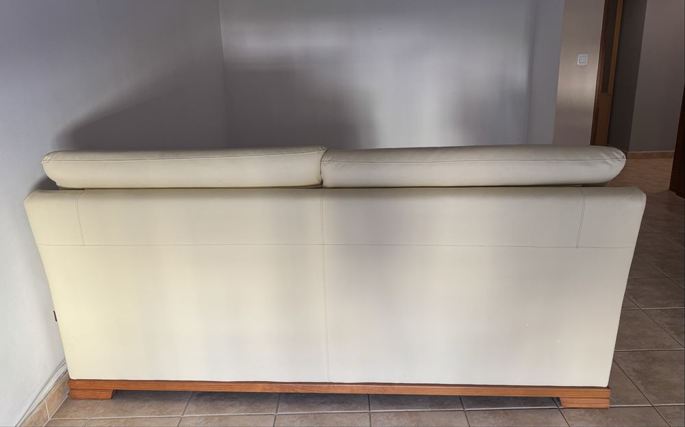 Conjunto de sofá 3 lugares + cadeirão reclinável