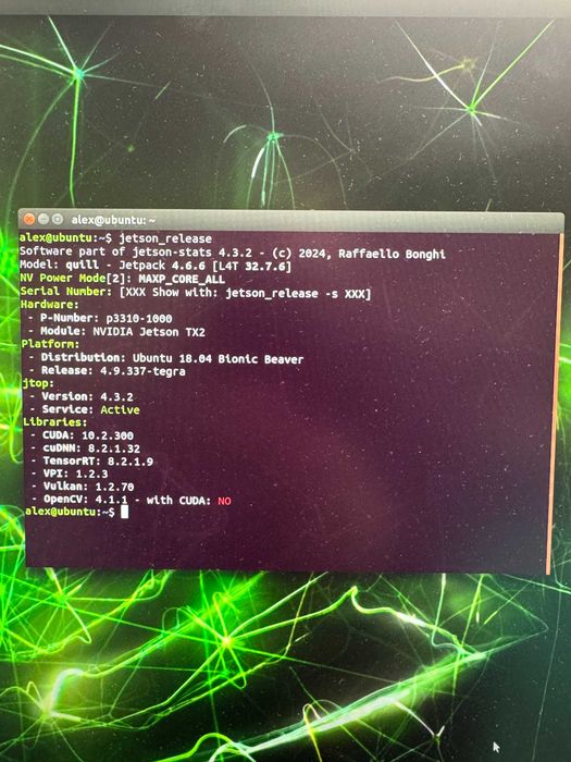 Компьютер Jetson TX2 Developer Kit