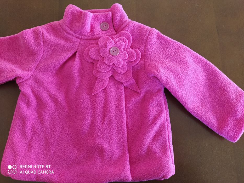 Płaszczyk polarowy r.80