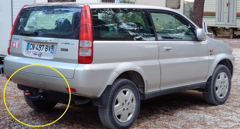 gancho de reboque Honda HR-V