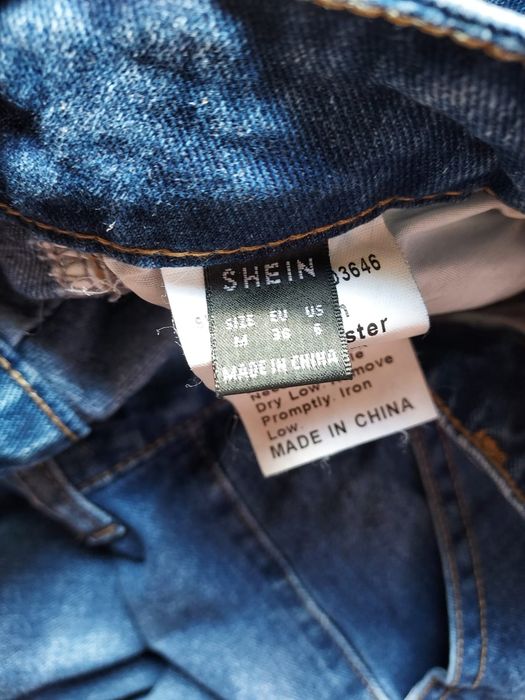 Calças Jeans Cargo Jogger SHEIN – Tamanho M (36) | Como Novas