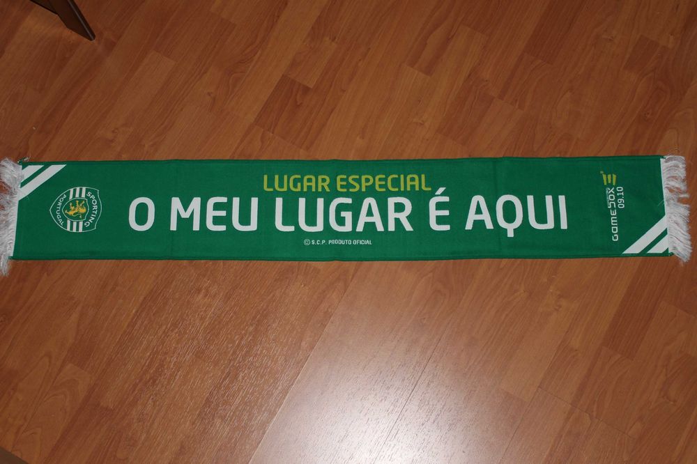 5 Cachecóis Sporting e Portugal