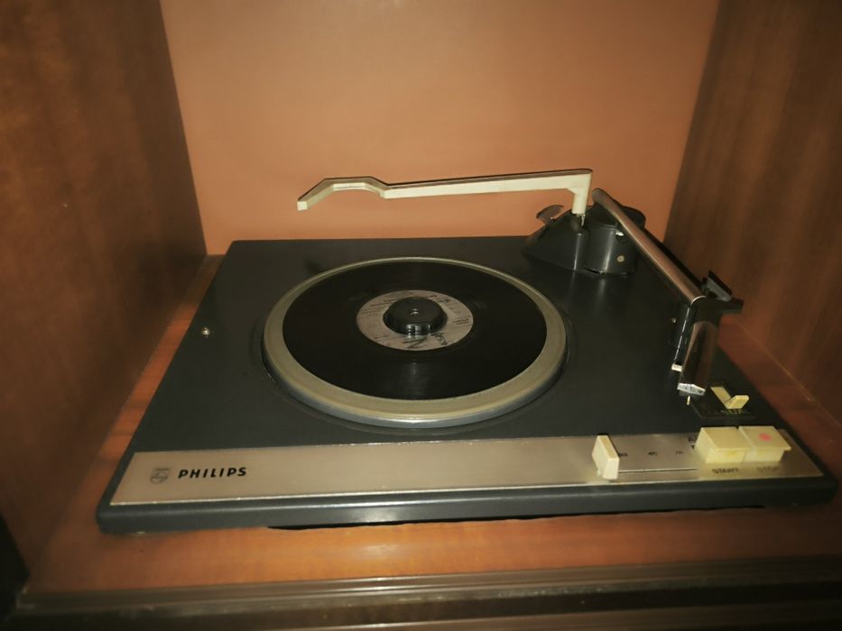 Komoda radio + gramofon winyl Philips Spezial Chassis 29310 sprawna