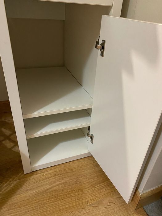 Secretária, branco, 105x50 cm