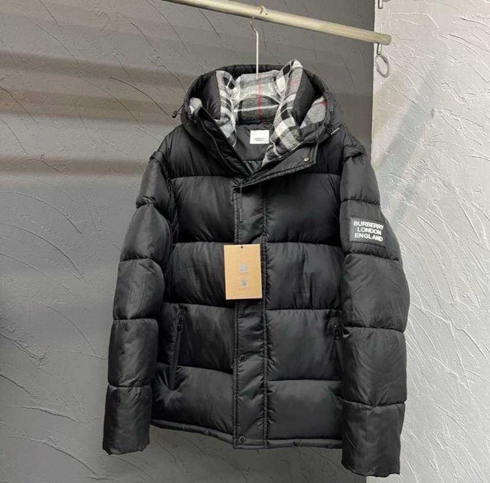 !! БЕЗ ПЕРЕДОПЛАТ !!/ Пуховик Burberry/ Куртка Барбері/ Supreme/ Acne