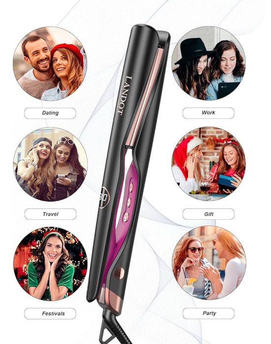 Lokówka i prostownica 2 w 1 Landot