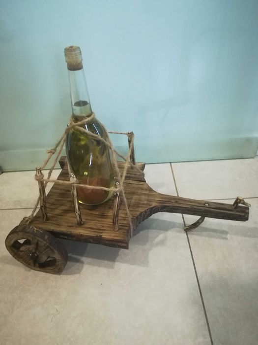 Carro de bois rústico