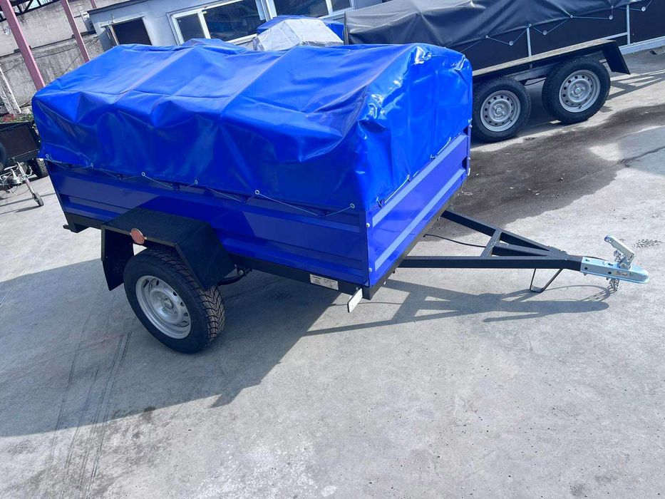 Новий надійний причіп автомобільний 2000*1300х35 (модель Дніпро-200)