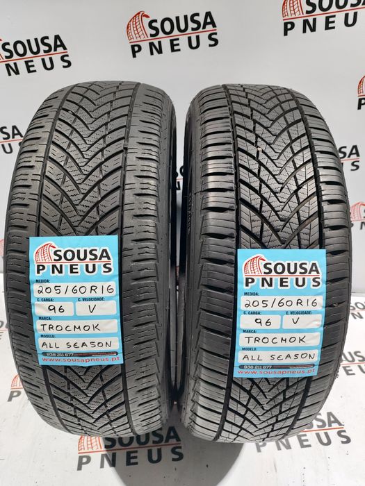 2 pneus semi novos 205-60R16 96V - Oferta da entrega na sua morada
