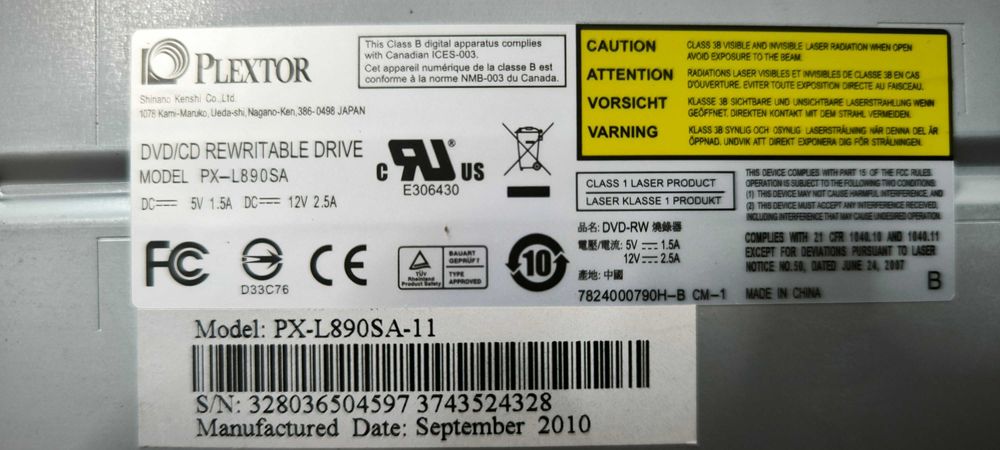 Caixa ATX, fonte de alimentação e leitor de CD para Computador64354162672003122