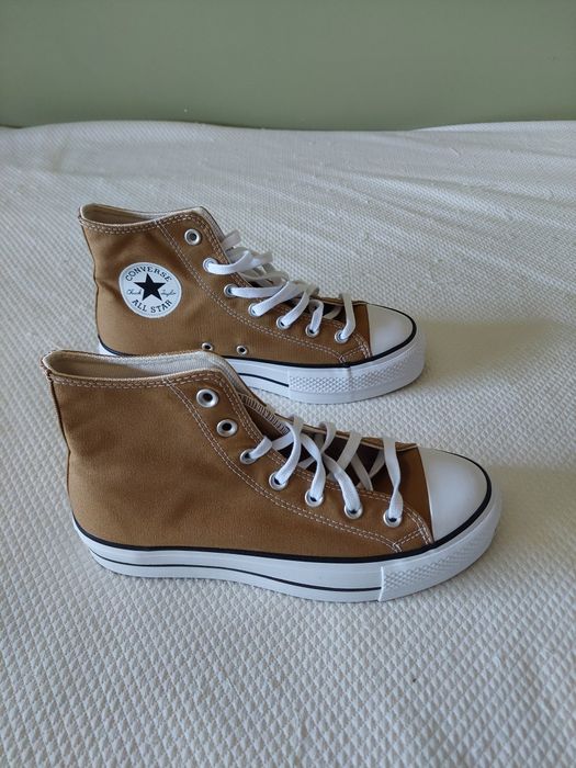 Chuck Taylor All Star Lift Platform Castanhos