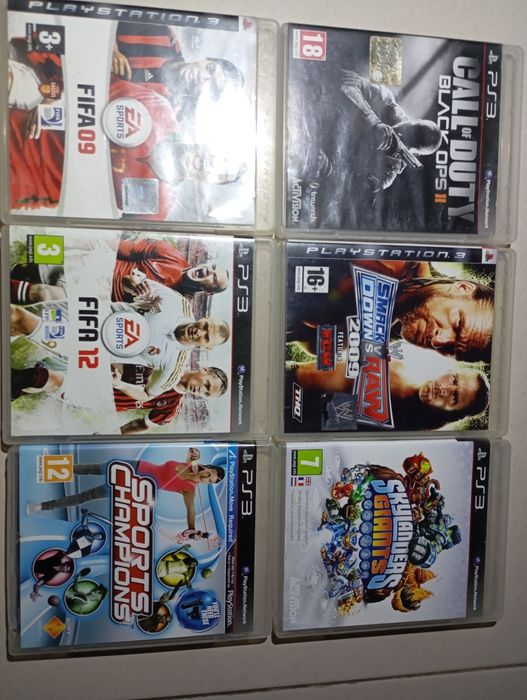 6 jogos para ps3