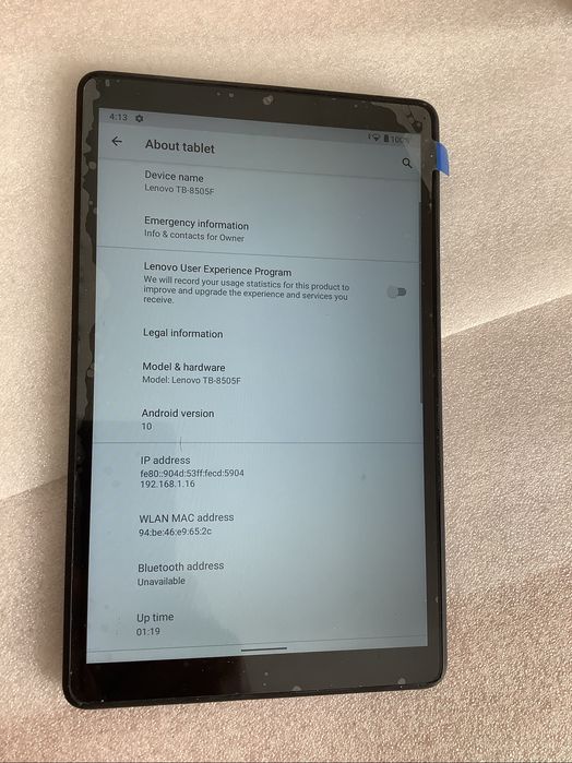 Tablet Lenovo Tab M8  TB-8505